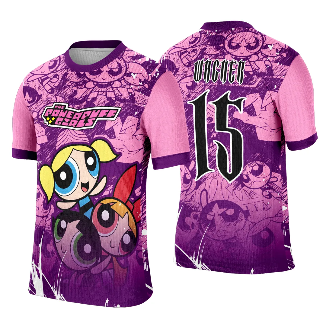 Camisa de Interclasse Personalizada As Meninas Superpoderosas