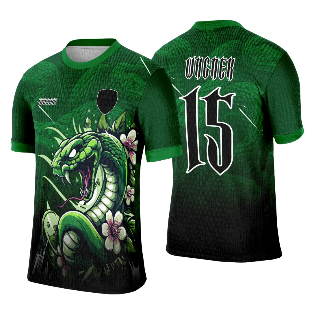 Camisa de Interclasse Personalizada Cobra Verde