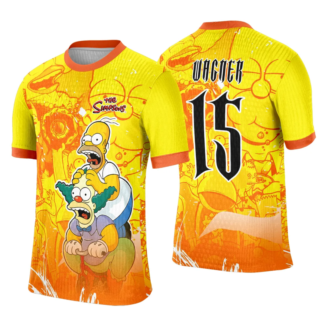 Camisa de Interclasse Personalizada Homer Simpson