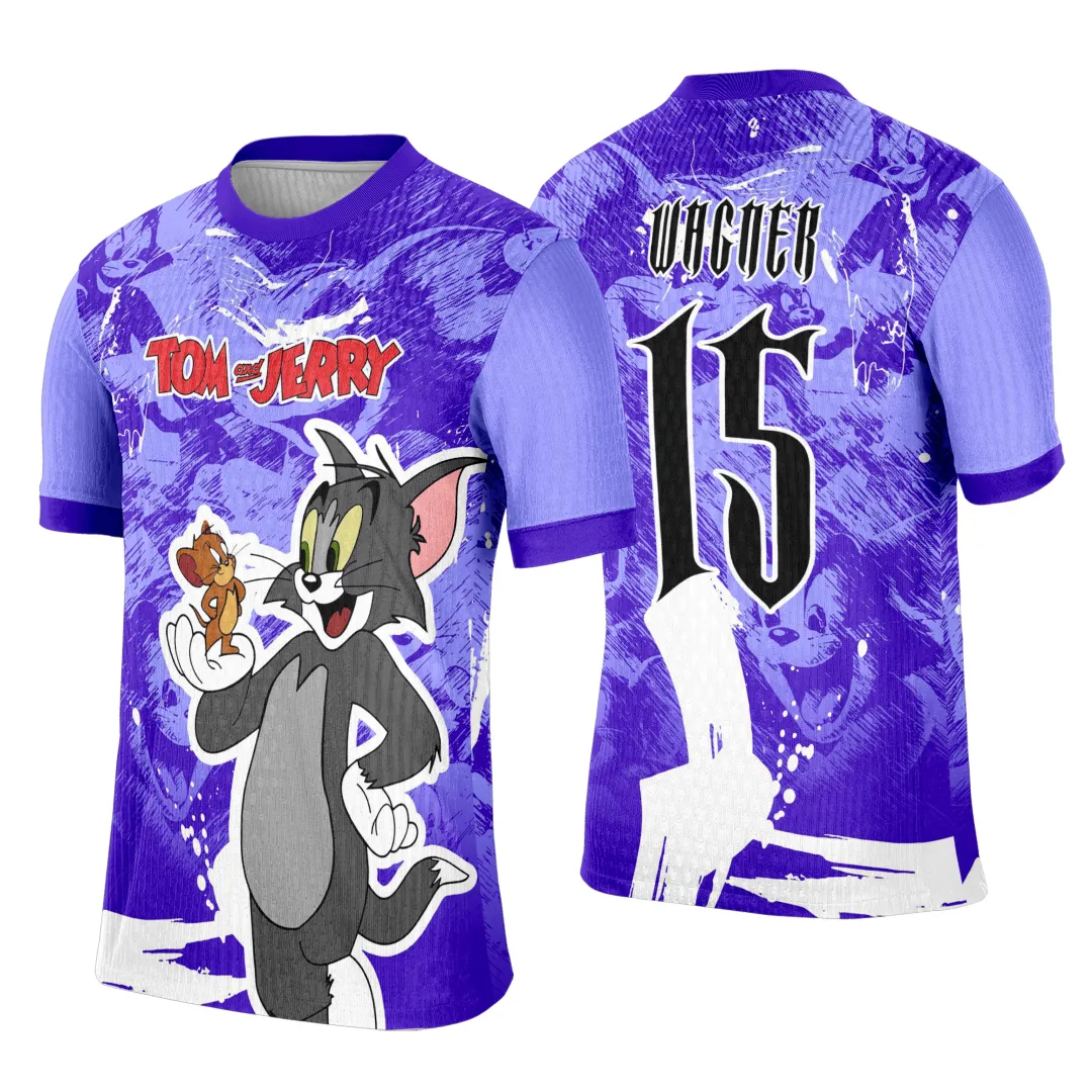 Camisa de Interclasse Personalizada Tom e Jerry Série