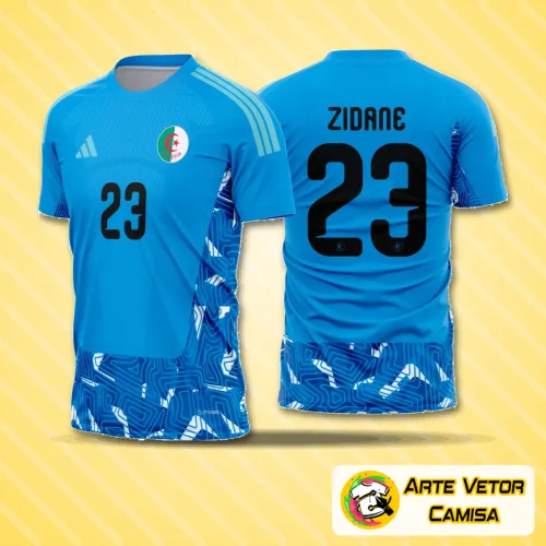 Arte Camisa Algéria Goleiro II 2026 - 2028