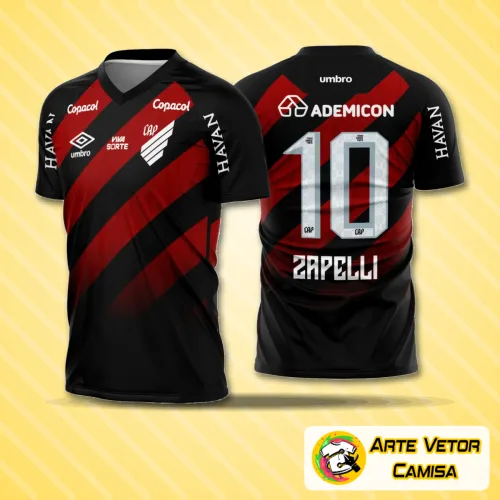 Arte Camisa Athletico PR Titular 2026-27