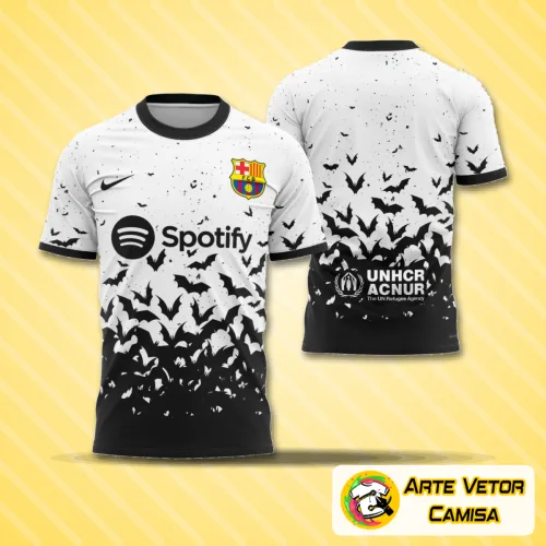 Arte Camisa Conceito De Halloween Em Barcelona 2023