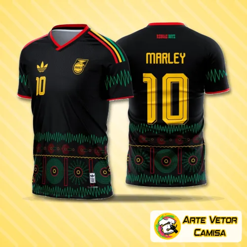 Arte Camisa Jamaica Reserva 2026-28