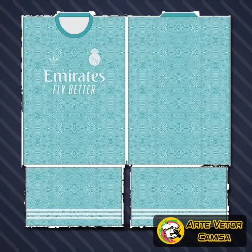 Camisa branca do Real Madrid com logo no peito em destaque e estampa grande nas costas mostrando detalhes do modelo 38, perfeita para fãs que querem representar o time com estilo marcante e visual autêntico.