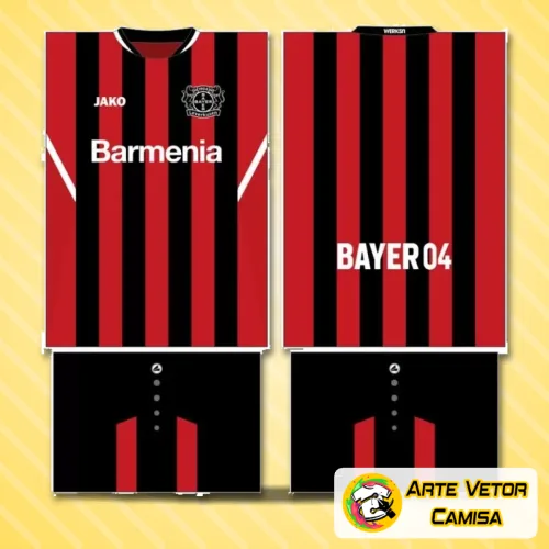 Camisa com logo no peito do Bayern München e estampa grande nas costas em design moderno e arrojado, cores vibrantes destacam os detalhes da camisa conceito 2024.