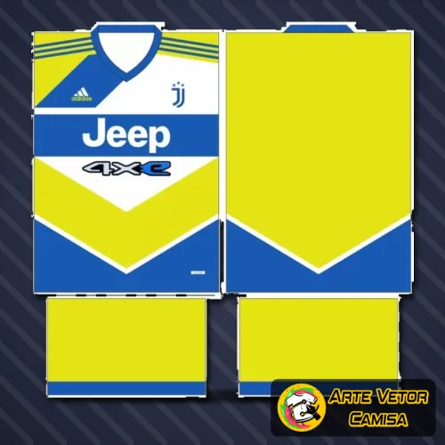 Camisa com logo no peito claramente visível e estampa grande nas costas destacando o estilo Juventus, perfeita para mostrar sua paixão pelo time com design marcante e moderno.