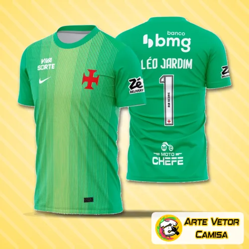 Arte Vetor Camisa do Vasco Goleiro 2026
