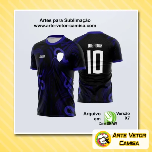 Camiseta com logo no peito e estampa grande nas costas, destacando um design moderno e vibrante para momentos especiais de competição e confraternização escolar.