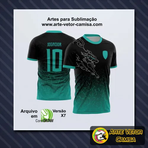 Camisa com logo no peito discreto e estampa grande nas costas que destaca o tema interclasse, harmonizando elementos vibrantes e design moderno para um visual único e marcante.