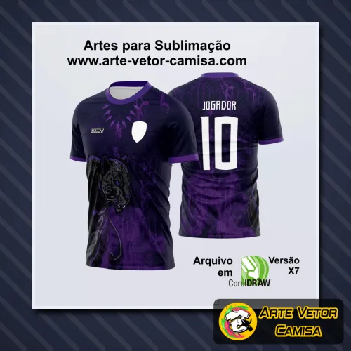 Camisa estilizada com logo no peito e uma estampa grande nas costas, combinando cores vibrantes e design moderno perfeito para destacar seu grupo com personalidade em eventos escolares.