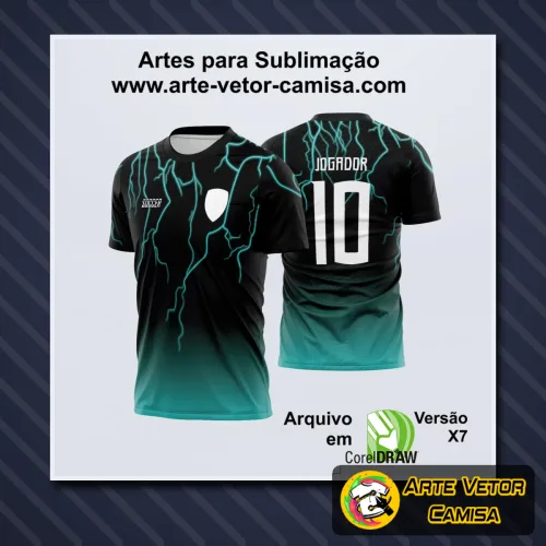 Camisa com logo no peito e estampa grande nas costas exibindo design vibrante e moderno, perfeita para eventos interclasses e atividades escolares.