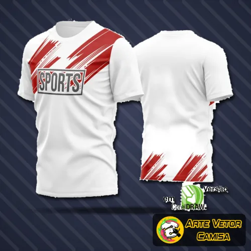 Camisa de futebol amador com logo no peito e estampa grande nas costas exibindo cores vibrantes e design moderno, perfeita para times que buscam um visual marcante e personalizado em campo.