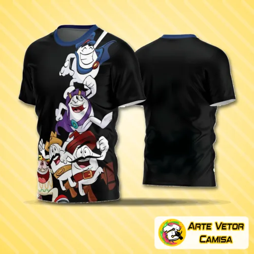 Camisa de futebol amador com logo no peito e estampa grande nas costas, em design moderno e cores vibrantes, perfeita para jogos e treinos.