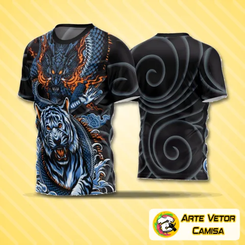Camisa de futebol amador com logo no peito destacado e estampa grande nas costas em design moderno e elegante, perfeita para jogos e treinamentos.