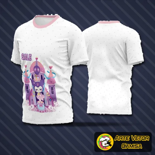 Camisa esportiva com logo no peito e estampa grande nas costas, ideal para time amador de futebol, combinando estilo moderno e design atraente para partidas e treinos