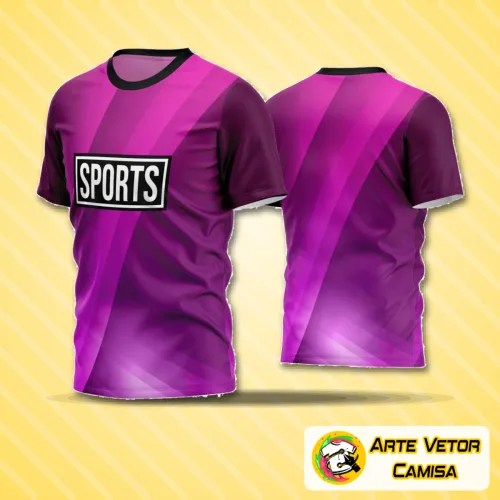 Camisa de futebol amador com logo no peito e estampa grande nas costas, design moderno e vibrante que destaca a paixão pelo esporte em cada detalhe.