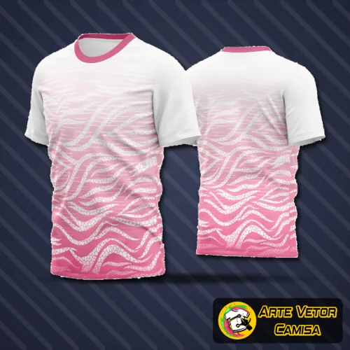 Camisa de time amador de futebol com logo no peito e estampa grande nas costas, design moderno e cores vibrantes, perfeita para jogos e treinamentos de times locais.