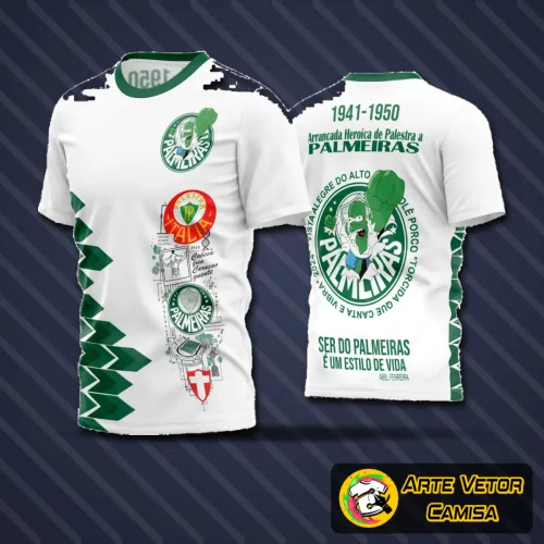 Camisa de futebol amador com logo no peito e estampa grande nas costas, exibindo um design moderno e dinâmico, ideal para times que buscam estilo e atitude dentro de campo.