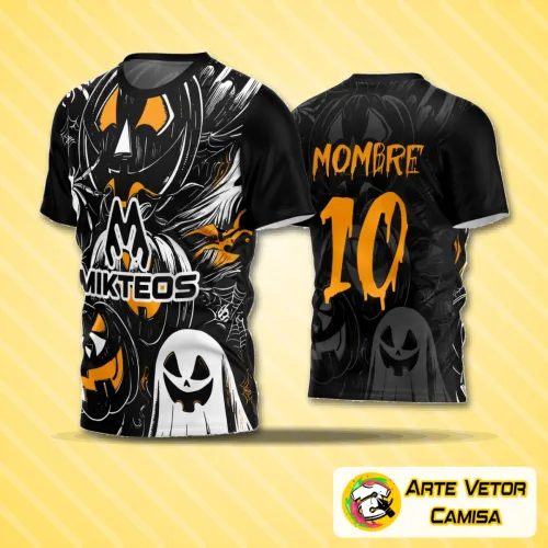 Camisa final com logo no peito e estampa grande nas costas, ideal para times amadores que buscam estilo e personalidade no campo, mostrando identidade e força em cada partida.