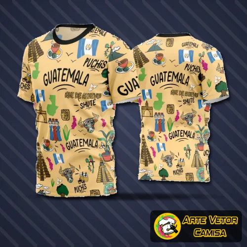 Camisa de futebol amador com logo no peito e estampa grande nas costas, apresentando um design moderno e atraente para times que buscam destaque em campo