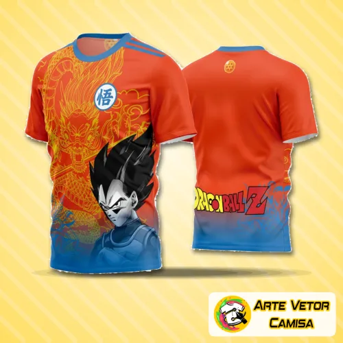 Camisa com logo no peito e estampa grande nas costas, design moderno para time de futebol amador 2024, cores vibrantes e detalhes que destacam a identidade do time com estilo esportivo.