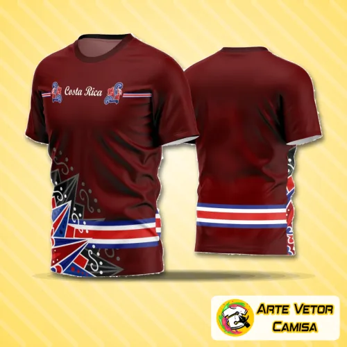 Camisa de time de futebol amador com logo posicionado no peito e estampa grande nas costas, design moderno e visual vibrante perfeito para partidas locais.