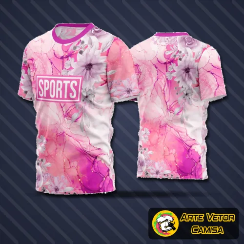Camisa de futebol amador com logo no peito e estampa grande nas costas, destacando design moderno e visual impactante ideal para times de futebol locais e competições amadoras