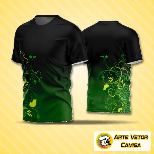Camisa de futebol amador com logo no peito e estampa grande nas costas exibindo detalhes clássicos em design profissional e cores vibrantes, perfeita para uniformes de times locais.