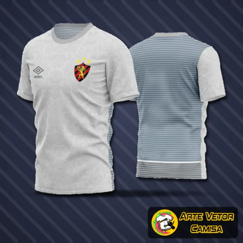 Camisa de futebol amador com logo no peito e uma estampa grande nas costas que destaca o estilo único e moderno do time, perfeita para partidas e eventos esportivos.