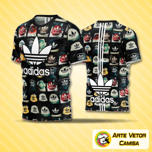 Camisa de futebol amador com logo no peito e estampa grande nas costas, destacando design moderno e cores vibrantes, ideal para destacar sua equipe em campo.