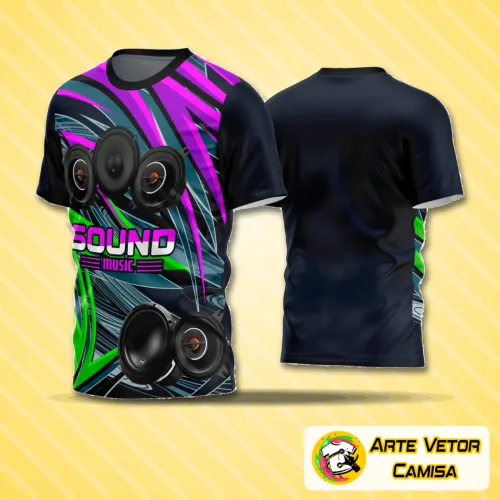 Camisa de futebol amador com logo no peito e estampa grande nas costas, design clássico em cores vibrantes, destacando estilo tradicional e detalhes marcantes para partidas esportivas.