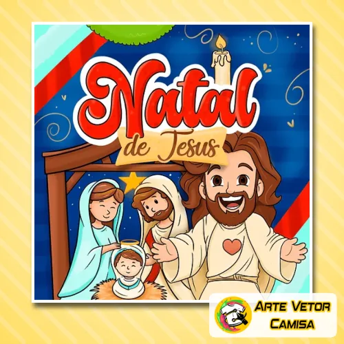 Kit Digital Natal de Jesus – Avião Sem Asa Design