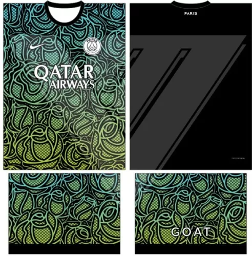 Arte Vetor Camisa Paris Saint Germain PSG - Modelo 50