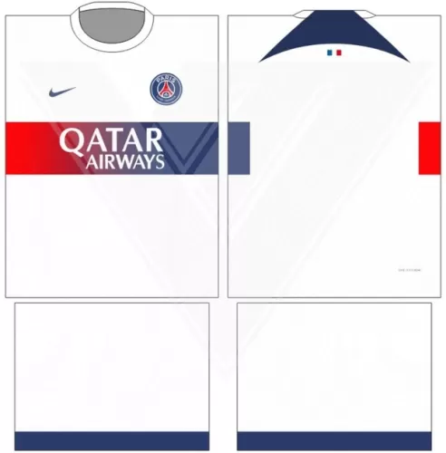 Arte Vetor Camisa Paris Saint Germain PSG - Modelo 61