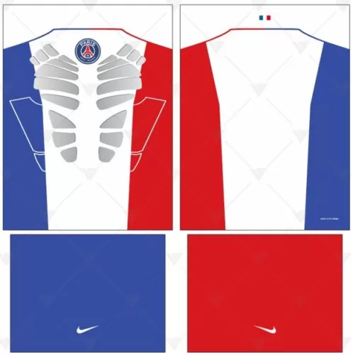 Arte Vetor Camisa Paris Saint Germain PSG - Modelo 64