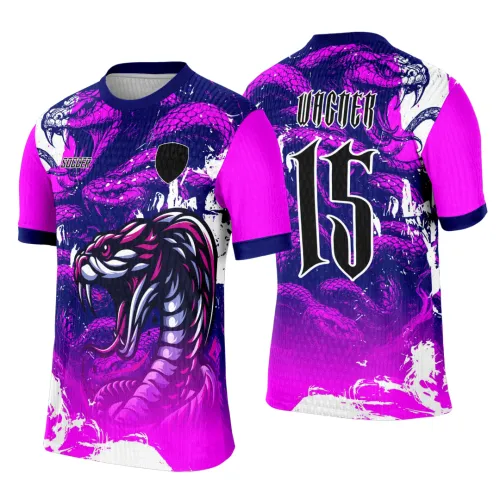 Camisa de Interclasse Personalizada Cobra Roxa