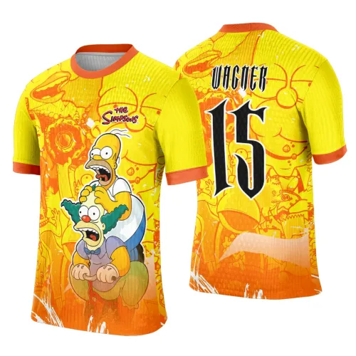 Camisa de Interclasse Personalizada Homer Simpson