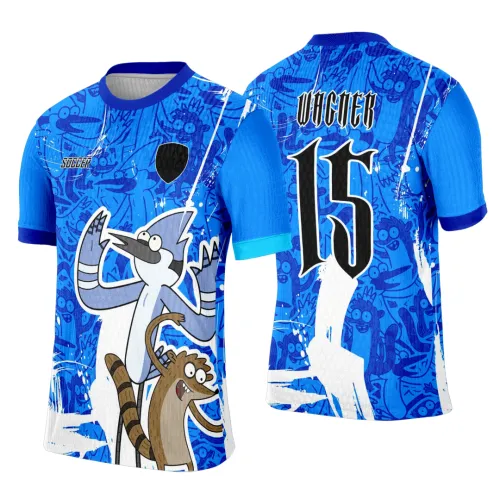 Camisa de Interclasse Personalizada Regular Show