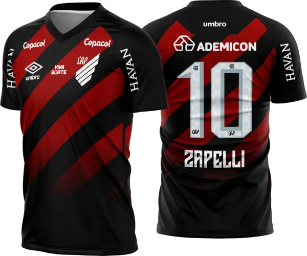 Arte Camisa Athletico PR Titular 2026-27