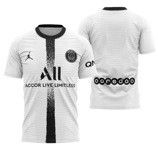 Arte Camisa Conceito Psg - Modelo 6