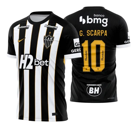 Arte Vetor Camisa Atlético Mineiro Titula 2026