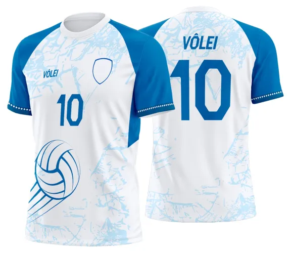 Arte Vetor Camisa de Vôlei Personalizado Moderno