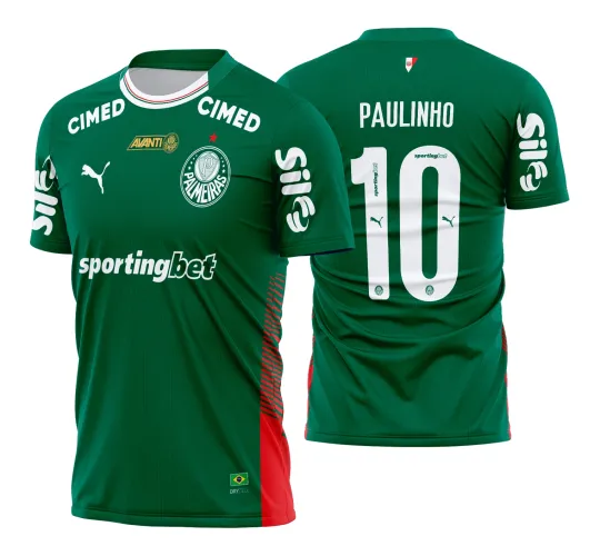 Arte Vetor Camisa do Palmeiras Titular 2026