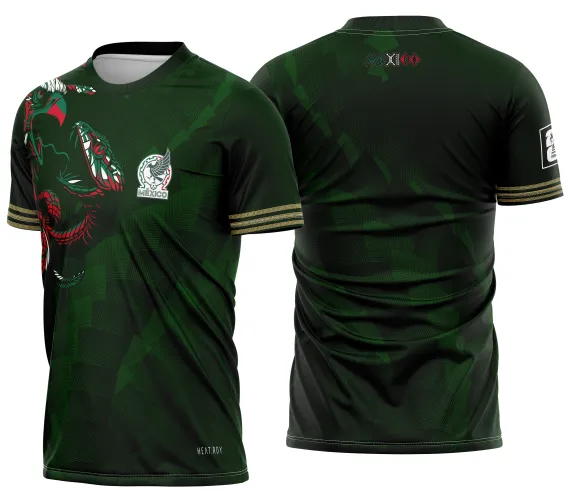Arte Vetor Camisa Mexico Concept 2026