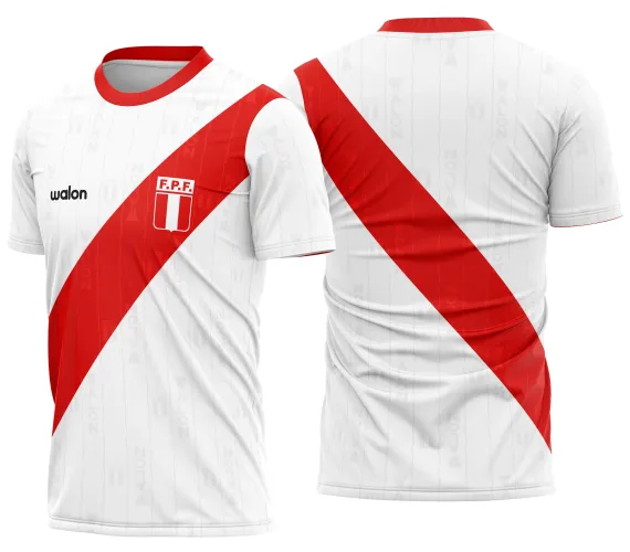 Arte Vetor Camisa Peru Local 2006