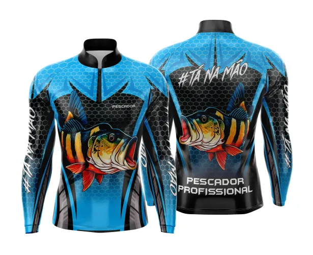 Arte Vetor Camisa Pesca Esportiva