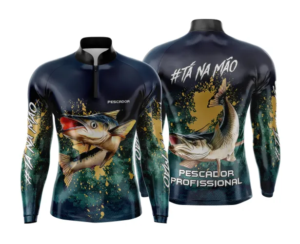 Arte Vetor Camisa Pesca Esportiva