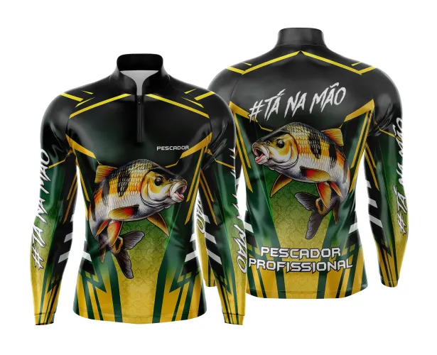 Arte Vetor Camisa Pesca Esportiva
