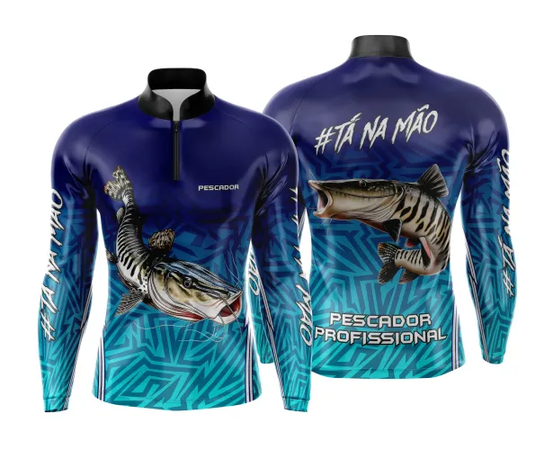 Arte Vetor Camisa Pesca Esportiva